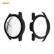 For Huawei Watch GT 2 46mm ENKAY Hat-Prince ENK-AC8202 Full Coverage PC Frosted Case + 9H Tempered Glass Protector(Black) - Watch Cases by ENKAY