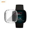 For Fitbit Versa 3 / Fitbit Sense ENKAY Hat-Prince ENK-AC8208 Full Coverage Transparent TPU Soft Case - Watch Cases by ENKAY