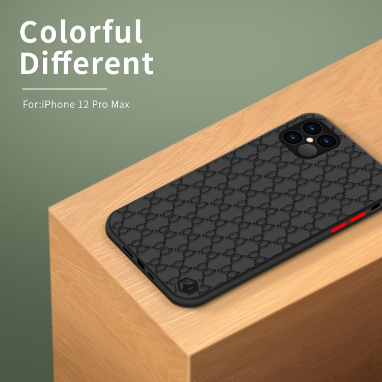 For iPhone 12 Pro Max PINWUYO Series 2 Generation PC + TPU Anti-drop All-inclusive Protective Case(Black)