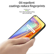 For OPPO Realme 7 PINWUYO 9H 3D Curved Full Screen Explosion-proof Tempered Glass Film(Black)