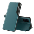 For Galaxy  Note 20 Ultra Side Display Magnetic Shockproof Horizontal Flip Leather Case with Holder(Green) - Galaxy S20 Ultra Cases by PMC TechLife | Online Shopping South Africa | PMC TechLife