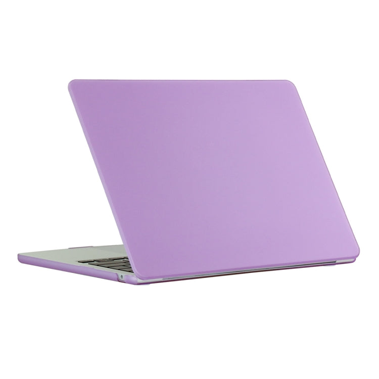 For MacBook Air 13.6 2022/2024 A2681 (M2) / A3113 (M3) ENKAY Matte Laptop Protective Case (Light Purple)