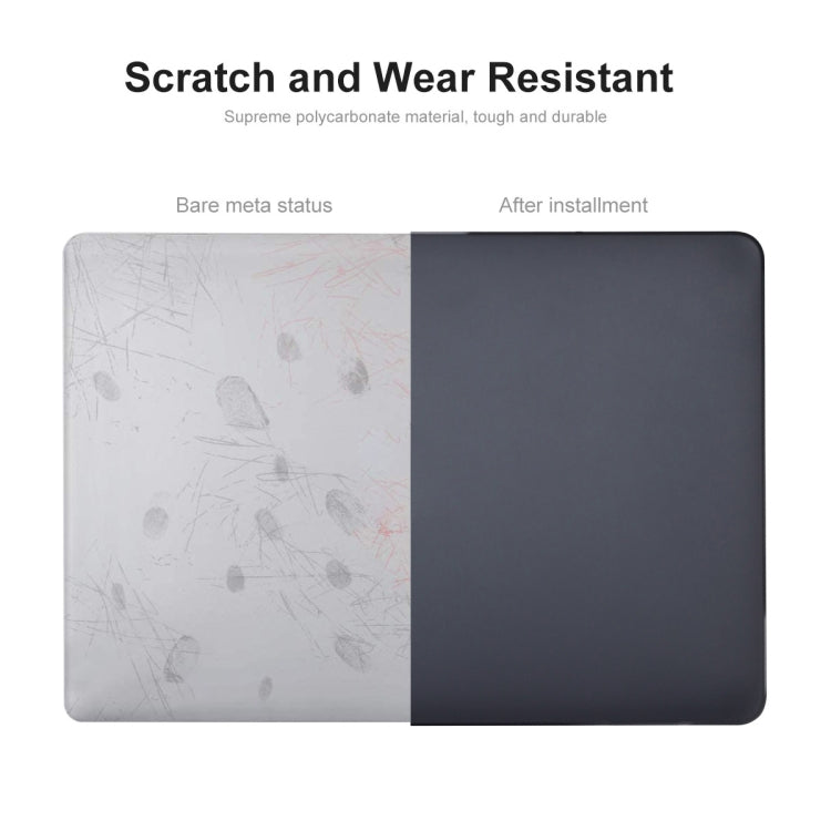 For MacBook Air 13.6 2022/2024 A2681 (M2) / A3113 (M3) ENKAY Matte Laptop Protective Case(White)