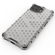 For OPPO A73 Shockproof Honeycomb PC + TPU Case(Grey)