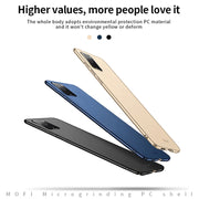 For Samsung Galaxy S20 FE MOFI Frosted PC Ultra-thin Hard Case(Gold)