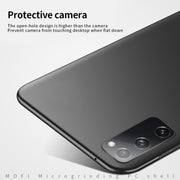 For Samsung Galaxy S20 FE MOFI Frosted PC Ultra-thin Hard Case(Gold)