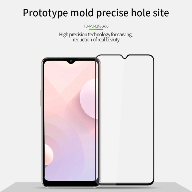 For HTC Desire 20+ PINWUYO 9H 2.5D Full Screen Tempered Glass Film(Black)