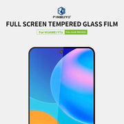 For Huawei Y7a PINWUYO 9H 2.5D Full Screen Tempered Glass Film(Black)