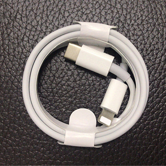 2 in 1 PD 20W Single USB-C / Type-C Port Travel Charger + 3A PD3.0 USB-C / Type-C to 8 Pin Fast Charge Data Cable Set, Cable Length: 2m, EU Plug