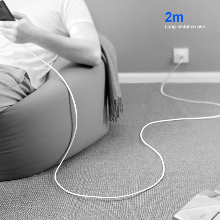 2 in 1 PD 30W USB-C / Type-C + 3A PD 3.0 USB-C / Type-C to USB-C / Type-C Fast Charge Data Cable Set, Cable Length: 2m, EU Plug