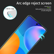 For Huawei P smart 2021 MOFI 9H 2.5D Full Screen Tempered Glass Film(Black)