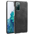 For Samsung Galaxy S20 FE Shockproof Crocodile Texture PC + PU Case(Black) - Galaxy S20 FE Cases by NILLKIN | Online Shopping South Africa | PMC TechLife
