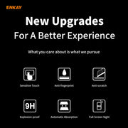 For Nokia 3.4 2 PCS ENKAY Hat-Prince Full Glue 0.26mm 9H 2.5D Tempered Glass Full Coverage Film