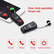Fineblue F920 CSR4.1 Retractable Cable Caller Vibration Reminder Anti-theft Bluetooth Headset