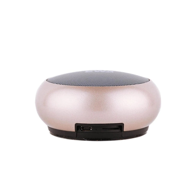 EWA A110 IPX5 Water-resistant Portable Mini Metal Wireless Bluetooth Speaker Supports 3.5mm Audio & 32GB TF Card & Calls(Gold)