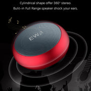 EWA A110 IPX5 Water-resistant Portable Mini Metal Wireless Bluetooth Speaker Supports 3.5mm Audio & 32GB TF Card & Calls(Silver)