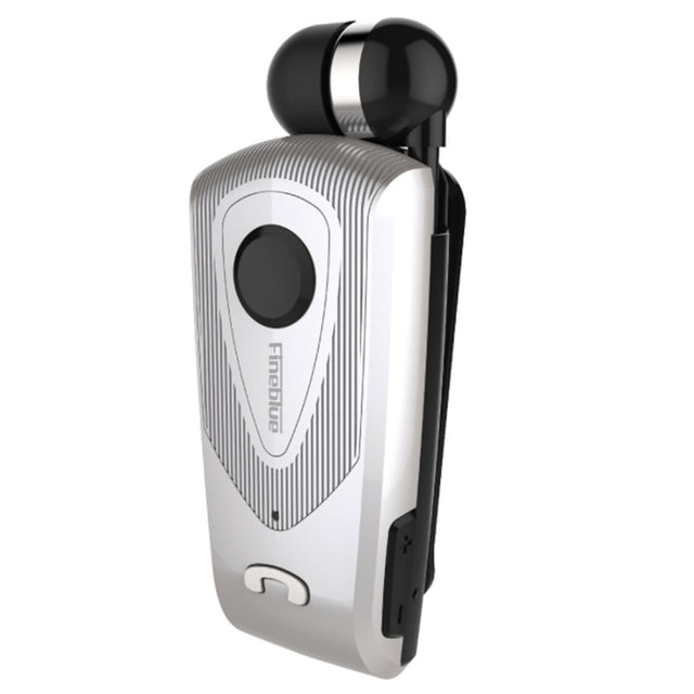 Fineblue F930 CSR4.1 Retractable Cable Caller Vibration Reminder Anti-theft Bluetooth Headset