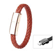 XJ-28 3A USB to 8 Pin Creative Bracelet Data Cable, Cable Length: 22.5cm(Brown) - Multifunction Cable by PMC TechLife | Online Shopping South Africa | PMC TechLife
