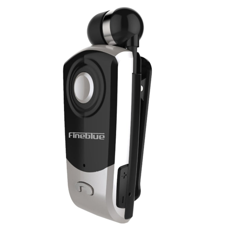 Fineblue F960 CSR4.1 Retractable Cable Caller Vibration Reminder Anti-theft Bluetooth Headset