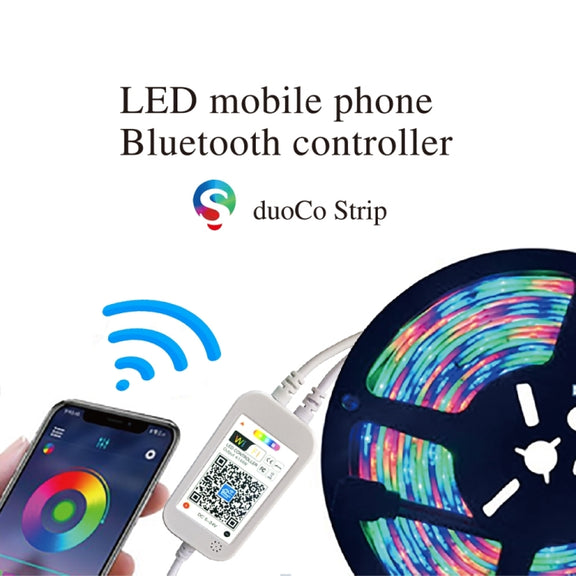 WiFi Smart 4 Pin RGB LED Strip Light Controller APP Remote Voice Control Works with Alexa Echo, 5-24V, type:WiFi 40-keys Controller