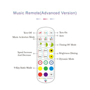 WiFi Smart 4 Pin RGB LED Strip Light Controller APP Remote Voice Control Works with Alexa Echo, 5-24V, type:WiFi 24-keys Controller