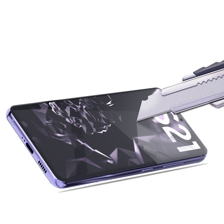 For Samsung Galaxy S21/S30 mocolo 9H 3D Full Screen UV Screen Film, Support Fingerprint Unlock