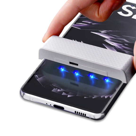 For Samsung Galaxy S21 Ultra / S30 Ultra mocolo 9H 3D Full Screen UV Screen Film, Support Fingerprint Unlock