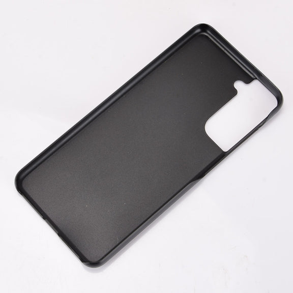 For Samsung Galaxy S21+ 5G / S21 Plus 5G Shockproof Crocodile Texture PC + PU Case(Black)