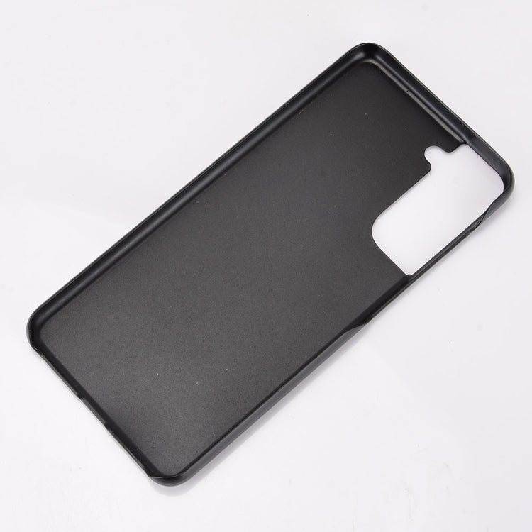 For Samsung Galaxy S21+ 5G / S21 Plus 5G Shockproof Crocodile Texture PC + PU Case(Black)