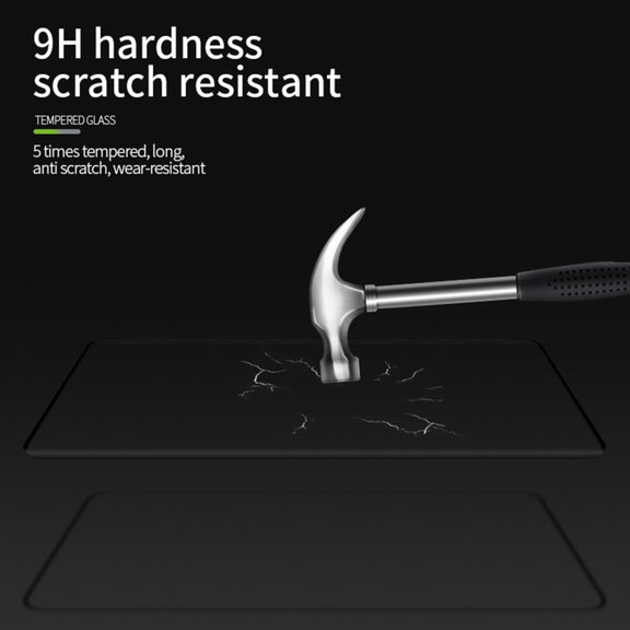 For Huawei Mate 40 PINWUYO 9H 3D Hot Bending Tempered Glass Film(Black)