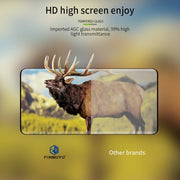 For Huawei Mate 40 PINWUYO 9H 3D Hot Bending Tempered Glass Film(Black)