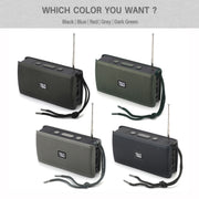 T&G TG282 Portable Bluetooth Speakers with Flashlight, Support TF Card / FM / 3.5mm AUX / U Disk / Hands-free Call(Green)