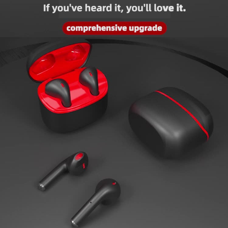 JM12 TWS Earphone Bluetooth 5.0 Touch Control Stereo Bass Sport Wireless Earphone With Mic(White)
