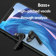 JM13 TWS Earphone Bluetooth 5.0 Touch Control Stereo Bass Sport Wireless Earphone With Mic(White)