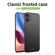 For Xiaomi Redmi K40 / K40 Pro MOFI Frosted PC Ultra-thin Hard Case(Black)