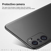 For Xiaomi Redmi K40 / K40 Pro MOFI Frosted PC Ultra-thin Hard Case(Black)