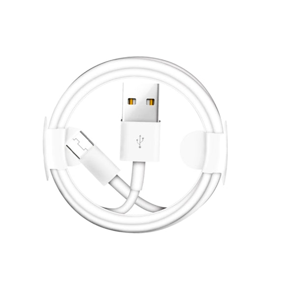 Dual USB Portable Travel Charger + 1 Meter USB to Micro USB Data Cable, US Plug(White)