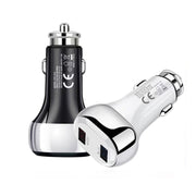 YSY-312 18W Portable QC3.0 Dual USB Mobile Phones and Tablet PCs Universal Car Charger(Black)