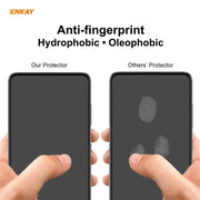 For Redmi Note 10 / Note 10S 10 PCS ENKAY Hat-Prince Full Glue 0.26mm 9H 2.5D Tempered Glass Full Coverage Film