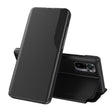 For Xiaomi Redmi Note10 4G / Note 10S Attraction Flip Holder Leather Phone Case(Black) - Xiaomi Cases by PMC TechLife | Online Shopping South Africa | PMC TechLife | Buy Now Pay Later Mobicred