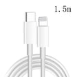 XJ-61 12W USB-C / Type-C to 8 Pin PD Fast Charging Cable, Cable Length:1.5m - Normal Style Cable by PMC TechLife | Online Shopping South Africa | PMC TechLife
