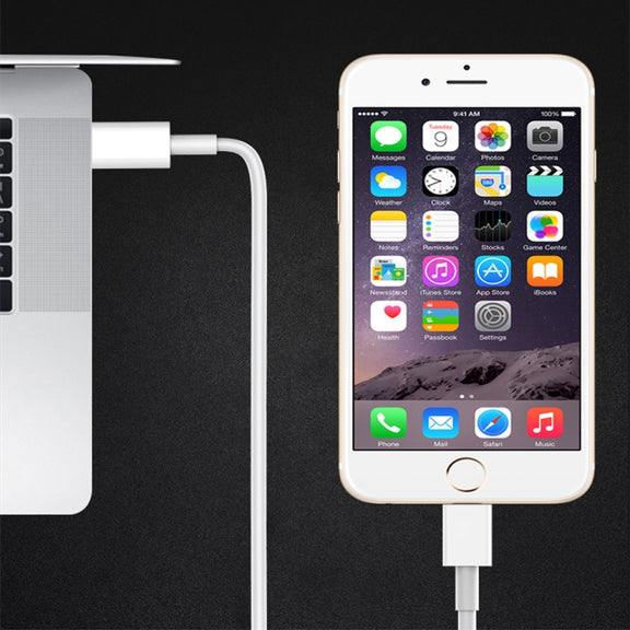 XJ-61 12W USB-C / Type-C to 8 Pin PD Fast Charging Cable, Cable Length:1.5m