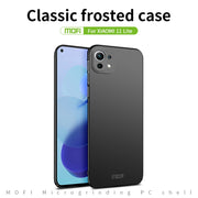 For Xiaomi Mi 11 Lite MOFI Frosted PC Ultra-thin Hard Case(Black)
