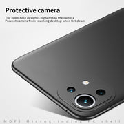 For Xiaomi Mi 11 Lite MOFI Frosted PC Ultra-thin Hard Case(Black)