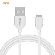 ENKAY Hat-Prince 20W PD Type-C + QC 3.0 USB Fast Charging Travel Charger Power Adapter with Fast Charge Data Cable, US Plug(With 8 Pin Cable)