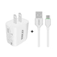 ENKAY Hat-Prince 20W PD Type-C + QC 3.0 USB Fast Charging Travel Charger Power Adapter with Fast Charge Data Cable, US Plug(With Micro USB Cable) - free shipping - PMC TechLife - Order now!