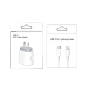20W PD 3.0 Travel Fast Charger Power Adapter with USB-C / Type-C to 8 Pin Fast Charge Data Cable, AU Plug(1.5m)