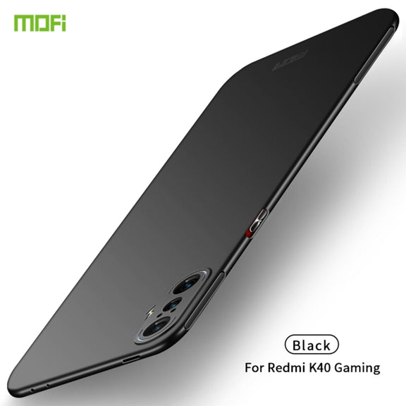 For Xiaomi Redmi K40 Gaming MOFI Frosted PC Ultra-thin Hard Case(Black)