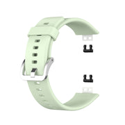 For Huawei Watch Fit TIA-B09 Silicone Watch Band(green)