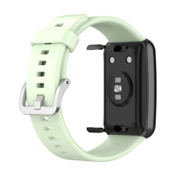 For Huawei Watch Fit TIA-B09 Silicone Watch Band(green)